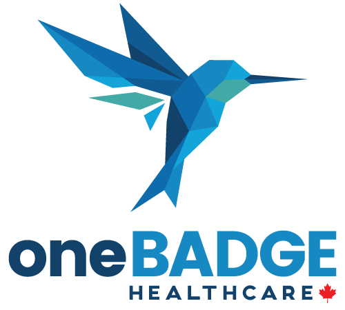 oneBADGEhealthcare Canada Logo