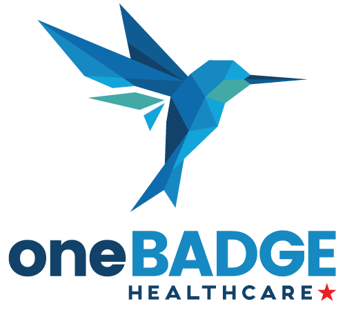 oneBADGEhealthcare United States Logo